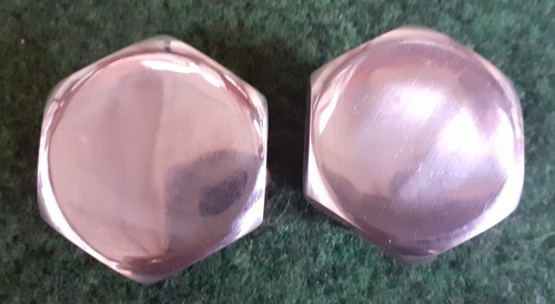 Stainless steel fork top - steel, nut