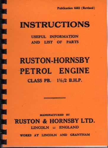 Ruston hornsby class - ruston-hornsby, petrol