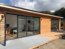 Quality Aluminium Bi fold Patio Doors inc Glass 4 panels. 