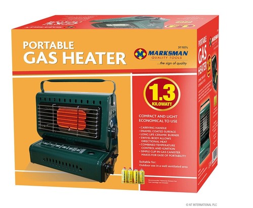 Portable heater double gas - portable,