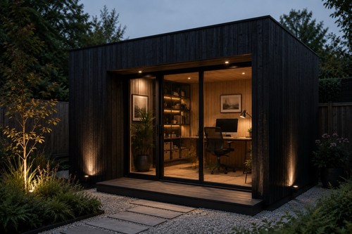 M garden office - m,