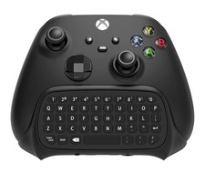 2.4GHz Mini QWERTY Keyboard Chatpad for Xbox Series X/S Controllers Black