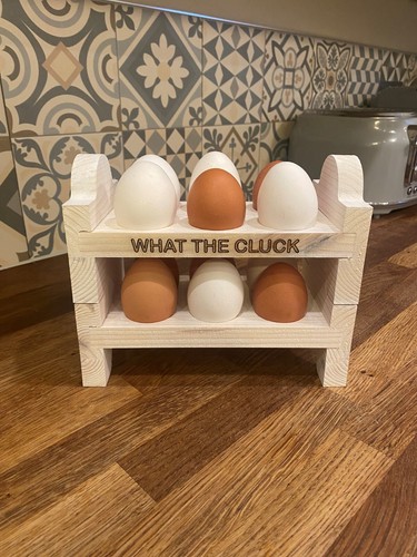Personalised egg holder - egg,