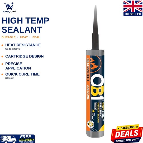 High temp sealant - -, fireplace