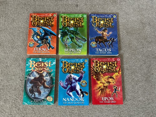Beast quest fantasy books - books,