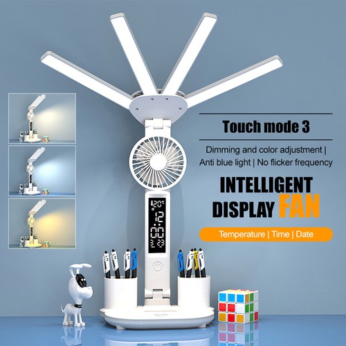 Head led desk reading lamp - led,