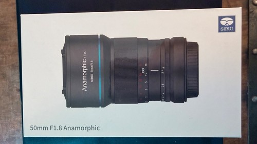 Sirui 50mm 33x anamorphic - sirui,