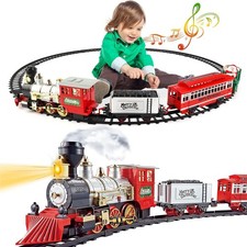 deAO Christmas Train Set with