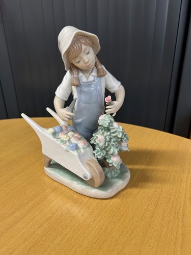 Lladro nao girl with - lladro,