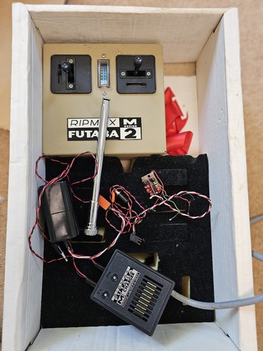 Vintage futaba ripmax and - ripmax, m2