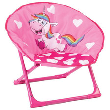 Quest Kids Unicorn Moon Chair Camping Caravan  Children's Chair  SP2035