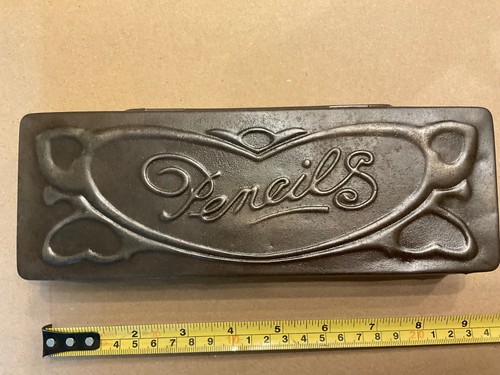Art nouveau pencil case - art,