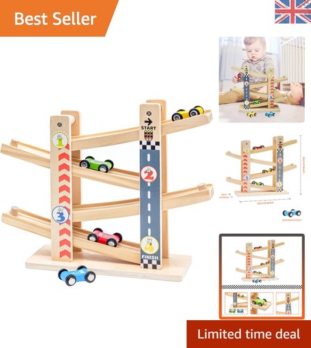 Zig zag car - zig, wooden