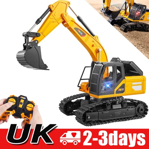 Remote control digger toy - remote,