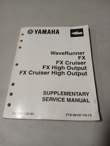 Yamaha waverunner fx - yamaha,