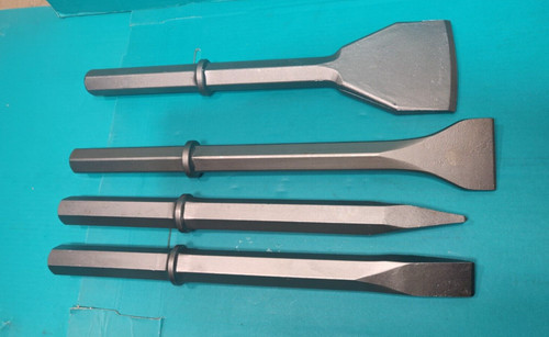 4pc chisel point broad tarmac - chisel,