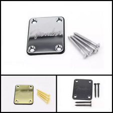 Guitar Neck Mounting Plate - F Logo - Three Colours