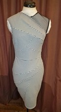 Black White Lipsy Bodycon