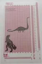 1  Hand Drawn Mylar Sheet For  Knitmaster Electronic Knitting Machine