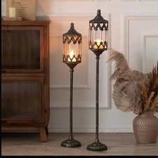 Vintage Floor Candelabra L-Set