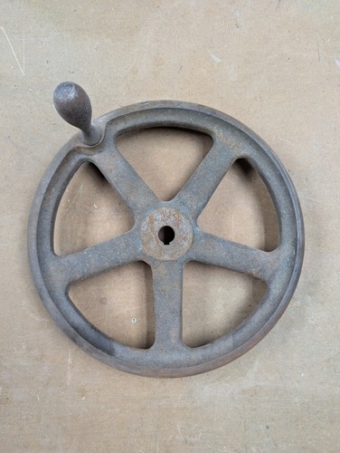 Cast iron handwheel 300mm - iron,