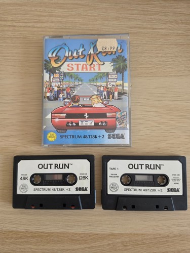 Spectrum 128k out run - spectrum,