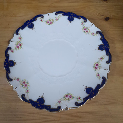 Vintage cake plates sandwich - cake, plates/
