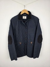 Aigle Quilted Jacket Navy Cord