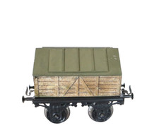 AC4249: Vintage Modified Bing Gauge1 Lemon Cat Wagon 10/514 With Load