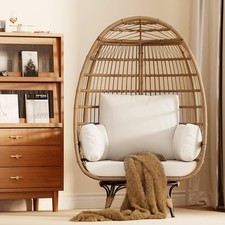 Rattan Egg Chair 360° Swivel