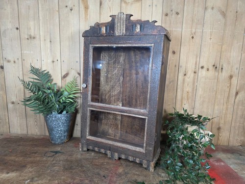 Vintage indian wooden glazed - vintage,