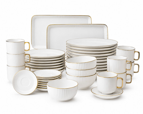 Piece porcelain dinnerware - piece,