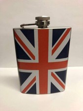 Union Jack 8oz Stainless Steel