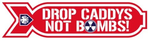 Drop caddys not - caddys, sticker