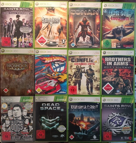 Microsoft xbox 360 games - xbox,