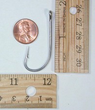 100 34007 4/0 SS long shank