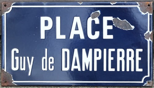 Old vintage blue - , french