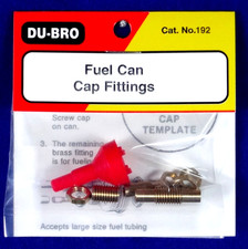 DU-BRO FUEL CAN CAP FITTINGS ( CAT. # 192 )