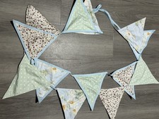 Brand New Laura Ashley Fabric Bunting 310cm Plus Tie Ends