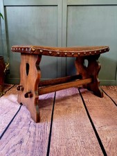 Arts & Crafts Oak and Leather