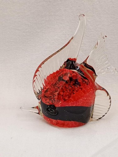Hand blown glass - blown, fish