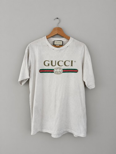 Gucci white logo flower - gucci,