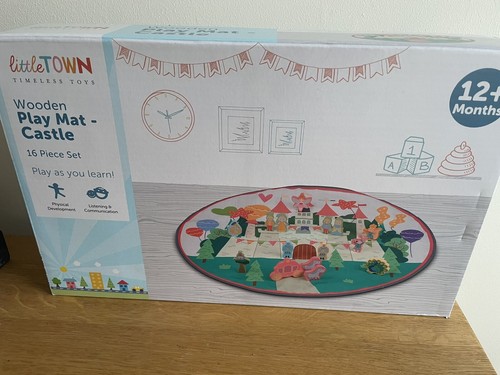 Little town castle play mat - little,