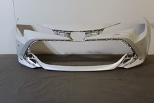 TOYOTA COROLLA HYBRID FRONT BUMPER IN WHITE OEM 52119-02S20 2019 20 21 22 23