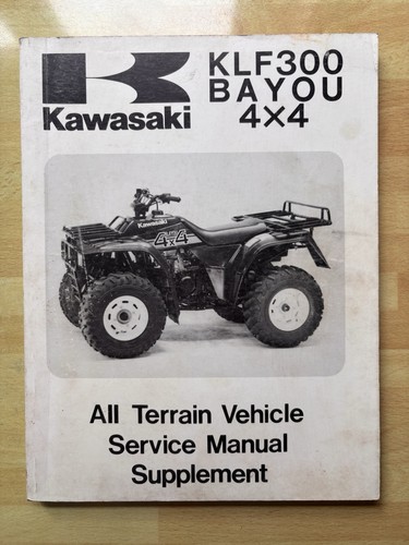 Kawasaki klf300 bayou - bayou, 4x4