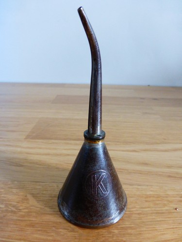 Vintage kayes conical oiler - kayes,