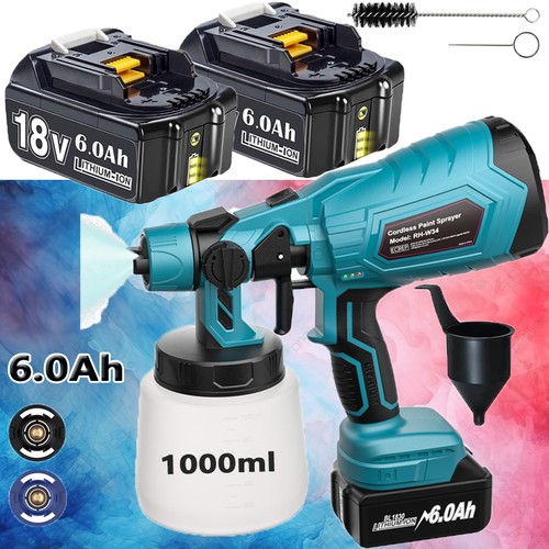 Cordless paint sprayer - paint, fence