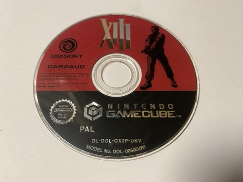 Xiii gamecube disc - xiii,