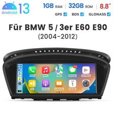 8.9" Car Stereo Carplay Android 14 1+32GB For BMW 3/5 Series E90 E91 E60 E61 CCC
