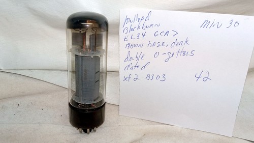 Mullard el34 tube - tube, xf2